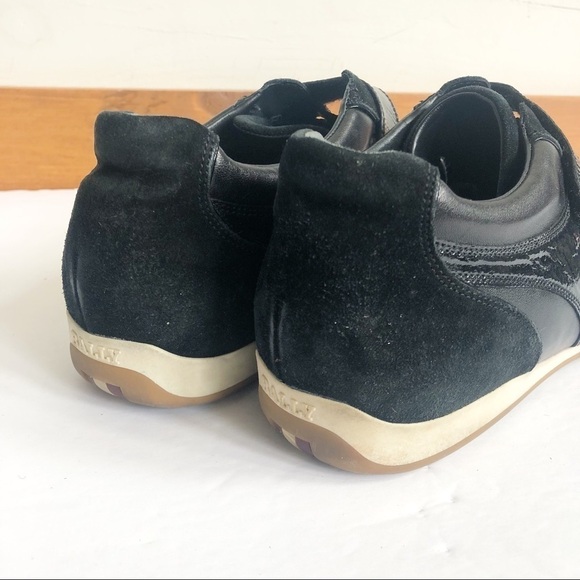 Bally Hook & Loop Fasteners Black Sneaker Shoes main image 4